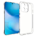 WANLONFENG for Oppo Reno16 FS 5G / Oppo Reno16 F 5G TM Series Clear TPU Case 2.0mm Phone Back Cover