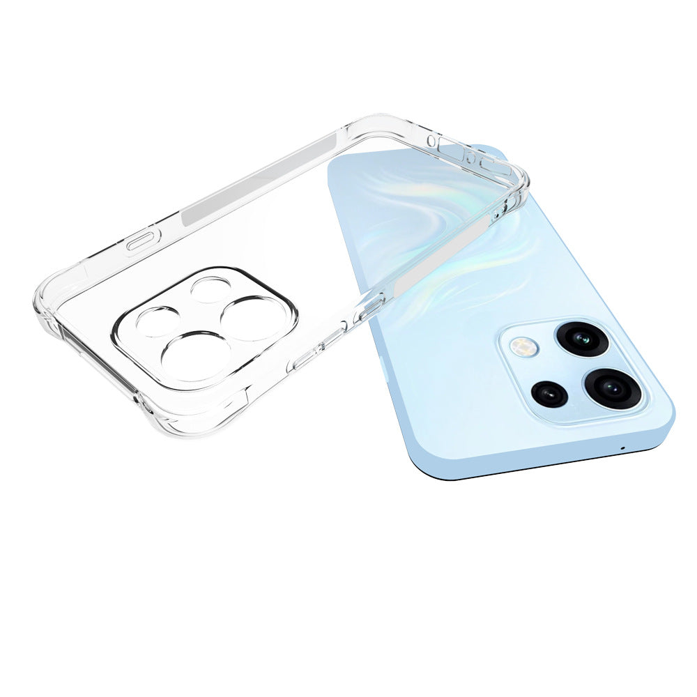 WANLONFENG for Oppo Reno16 FS 5G / Oppo Reno16 F 5G TM Series Clear TPU Case 2.0mm Phone Back Cover