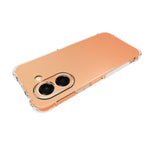 WANLONFENG for Honor X7e 4G TM Series Clear TPU Case 2.0mm Phone Back Cover