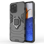 For Huawei nova Y61 4G Ring Kickstand Shock Absorbing Phone Case PC+TPU Mobile Phone Cover
