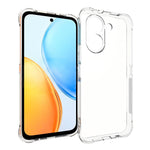 WANLONFENG for Honor X7e 4G WL Series Case 2.0mm TPU Phone Cover with Tempered Glass Film