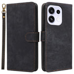 Wallet Case for Oppo Reno16 5G (Global) / Reno16 Pro 5G (Global) / Reno16 5G (China) RFID Blocking PU Leather Phone Cover Stand with Strap