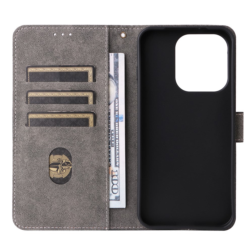 Wallet Case for Oppo Reno16 5G (Global) / Reno16 Pro 5G (Global) / Reno16 5G (China) RFID Blocking PU Leather Phone Cover Stand with Strap