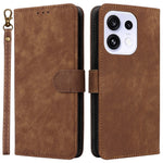 Wallet Case for Oppo Reno16 5G (Global) / Reno16 Pro 5G (Global) / Reno16 5G (China) RFID Blocking PU Leather Phone Cover Stand with Strap