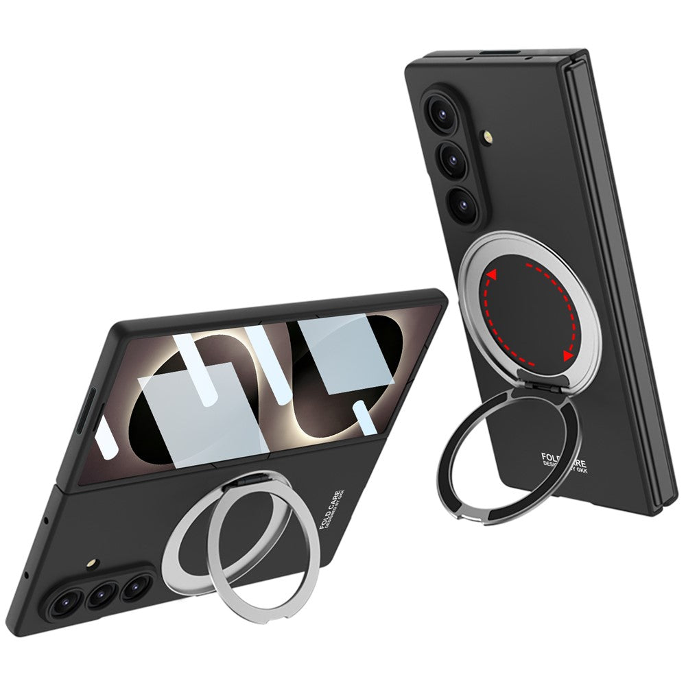 GKK Til Samsung Galaxy Z Fold8 Ultra Etui med Skærmfilm Støtteben Hårdt PC Telefon Bagcover