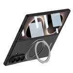 GKK Til Samsung Galaxy Z Fold8 Ultra Etui med Skærmfilm Støtteben Hårdt PC Telefon Bagcover
