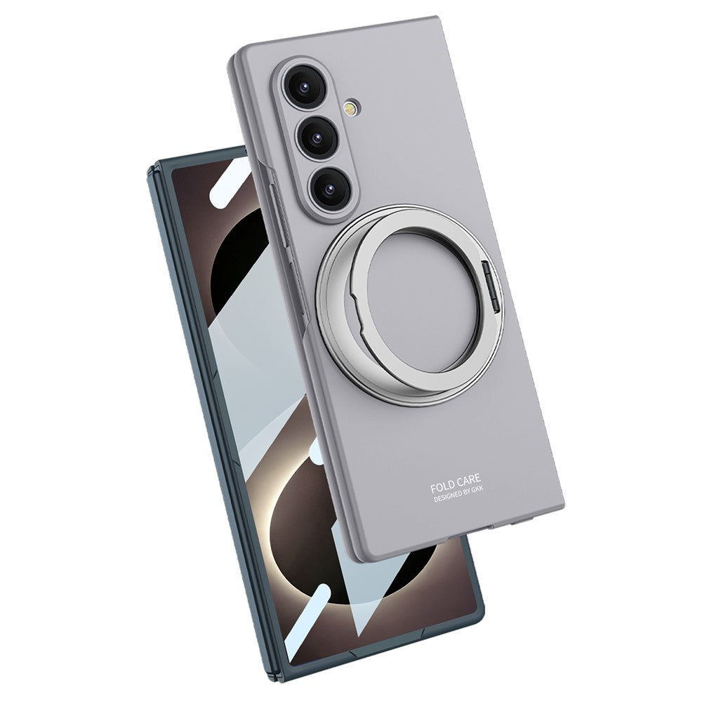 GKK Til Samsung Galaxy Z Fold8 Ultra Etui med Skærmfilm Støtteben Hårdt PC Telefon Bagcover