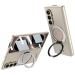 GKK Til Samsung Galaxy Z Fold8 Ultra Etui med Skærmfilm Støtteben Hårdt PC Telefon Bagcover