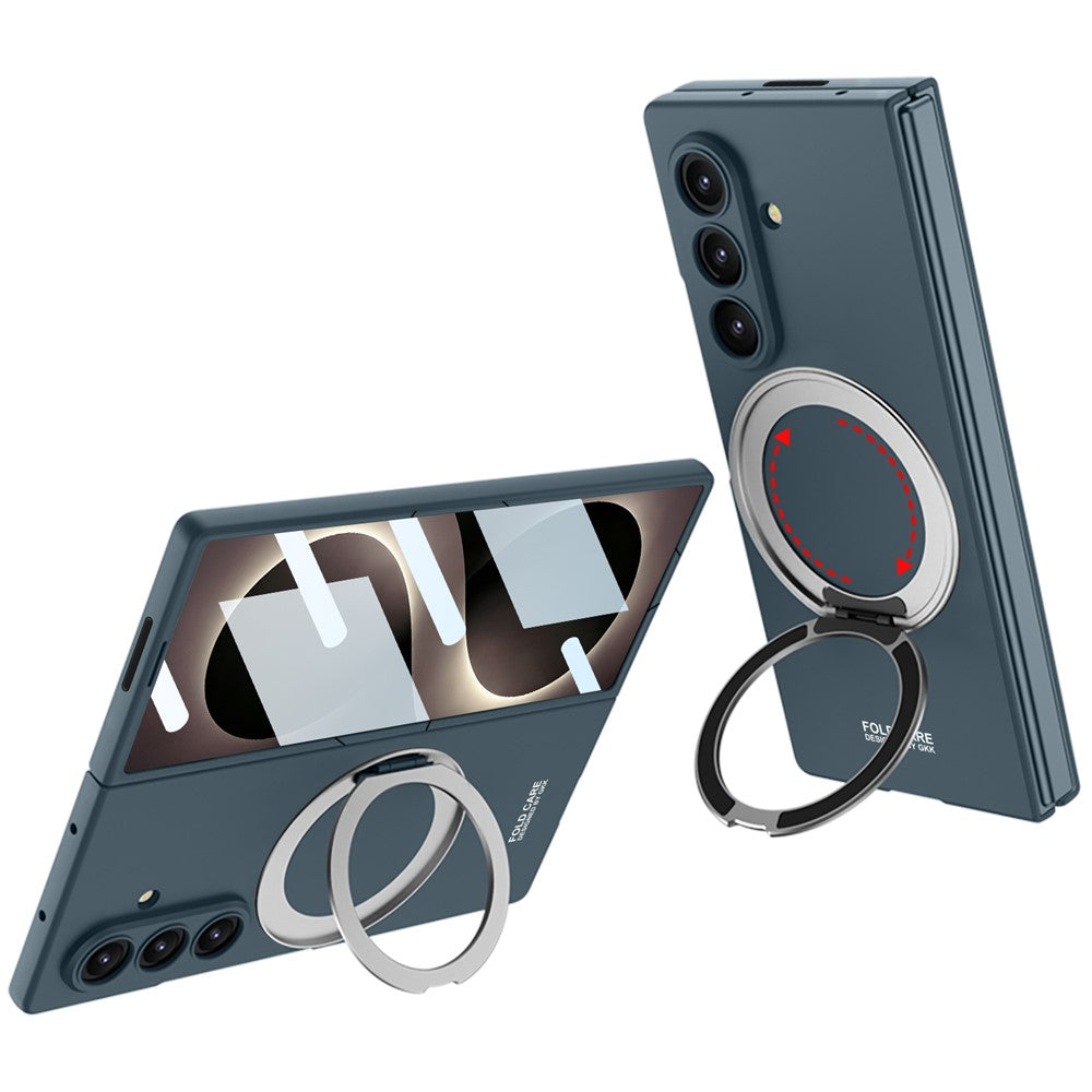 GKK Til Samsung Galaxy Z Fold8 Ultra Etui med Skærmfilm Støtteben Hårdt PC Telefon Bagcover