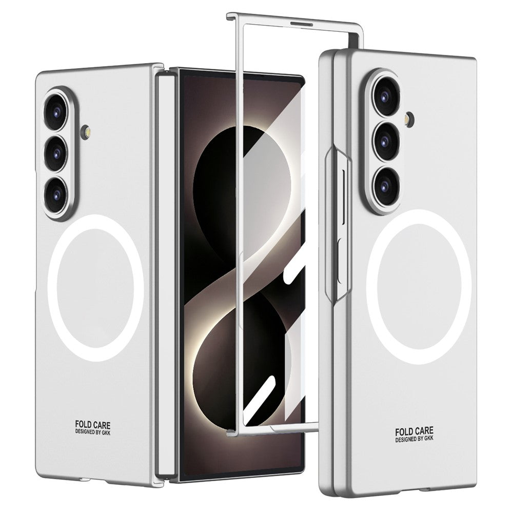 GKK For Samsung Galaxy Z Fold8 Ultra Magnetic Case PC Phone Cover with Screen Film
