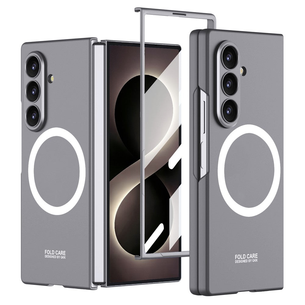 GKK For Samsung Galaxy Z Fold8 Ultra Magnetic Case PC Phone Cover with Screen Film