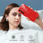For Samsung Galaxy S26 FE Magnetic Case Glitter TPU Shockproof Phone Cover with Lanyard