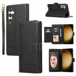 Til Samsung Galaxy S26 FE Cover TPU PU Læder Folio Flip Stødsikkert Telefoncover med Spejl