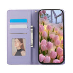 Til Samsung Galaxy S26 FE cover RFID-blokerende pung stativ rombe læder telefoncover med håndledsrem