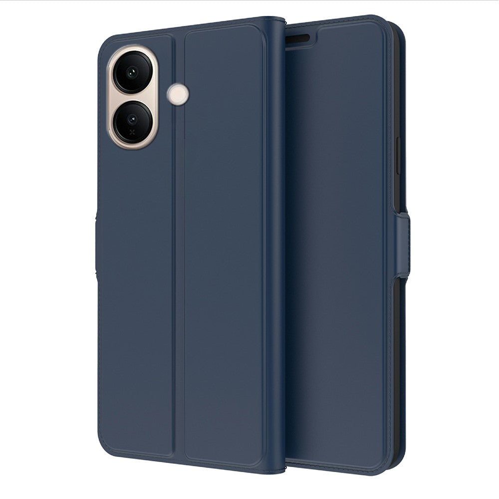 For vivo V70 Lite 5G Case Shockproof TPU Inner Shell Leather Phone Cover Card Slot