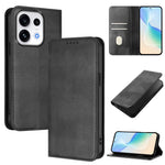 Til Oppo Reno16 FS 5G / Oppo Reno16 F 5G Pung-etuier Retro Tekstur RFID-Blokerende Læder Telefoncover