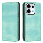Til Oppo Reno16 FS 5G / Oppo Reno16 F 5G Pung-etuier Retro Tekstur RFID-Blokerende Læder Telefoncover