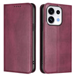 Til Oppo Reno16 FS 5G / Oppo Reno16 F 5G Pung-etuier Retro Tekstur RFID-Blokerende Læder Telefoncover