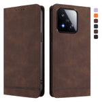 For Xiaomi 17 Max Case RINACASIS RC23 RFID Blocking Wallet Stand PU Leather Phone Cover