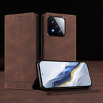 For Xiaomi 17 Max Case RINACASIS RC23 RFID Blocking Wallet Stand PU Leather Phone Cover