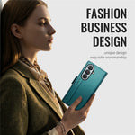 CASEME for Samsung Galaxy Z Fold8 Ultra Case  023 Series RFID Blocking Wallet Stand Glossy Litchi Texture Leather Phone Cover
