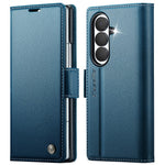 CASEME for Samsung Galaxy Z Fold8 Ultra Case  023 Series RFID Blocking Wallet Stand Glossy Litchi Texture Leather Phone Cover