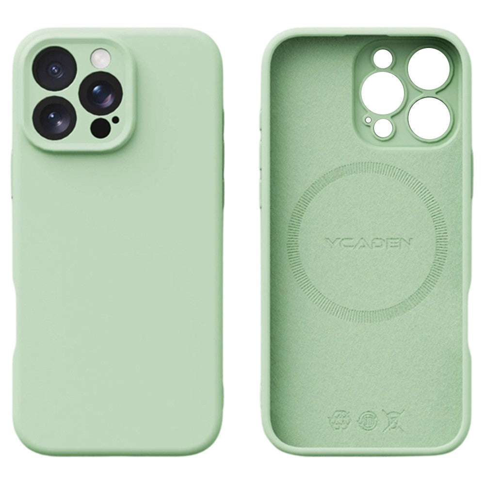 YCADEN til iPhone 16 Pro Magnetisk cover Præcise udskæringer TPU Telefonbagside
