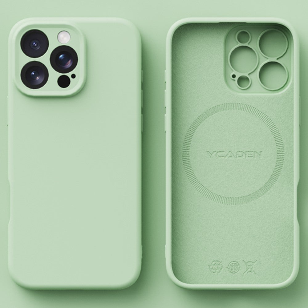 YCADEN til iPhone 16 Pro Magnetisk cover Præcise udskæringer TPU Telefonbagside