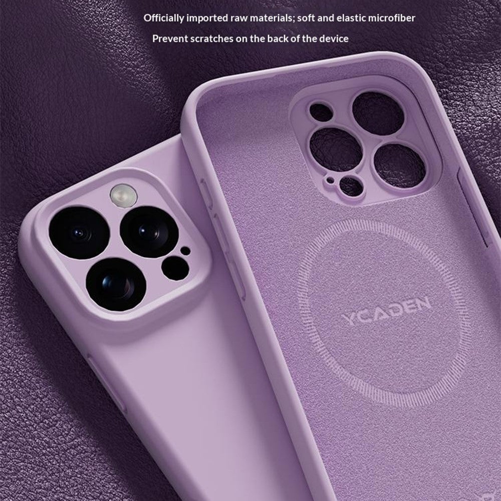 YCADEN til iPhone 16 Pro Magnetisk cover Præcise udskæringer TPU Telefonbagside