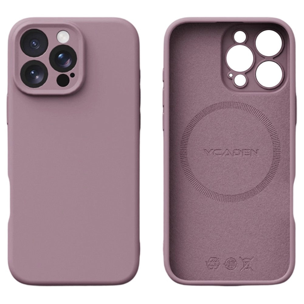 YCADEN til iPhone 16 Pro Magnetisk cover Præcise udskæringer TPU Telefonbagside