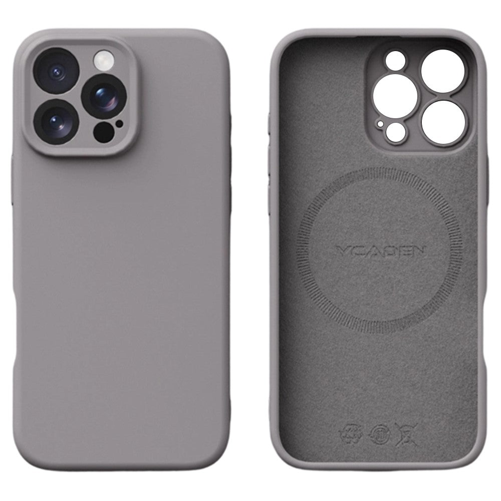 YCADEN til iPhone 16 Pro Magnetisk cover Præcise udskæringer TPU Telefonbagside