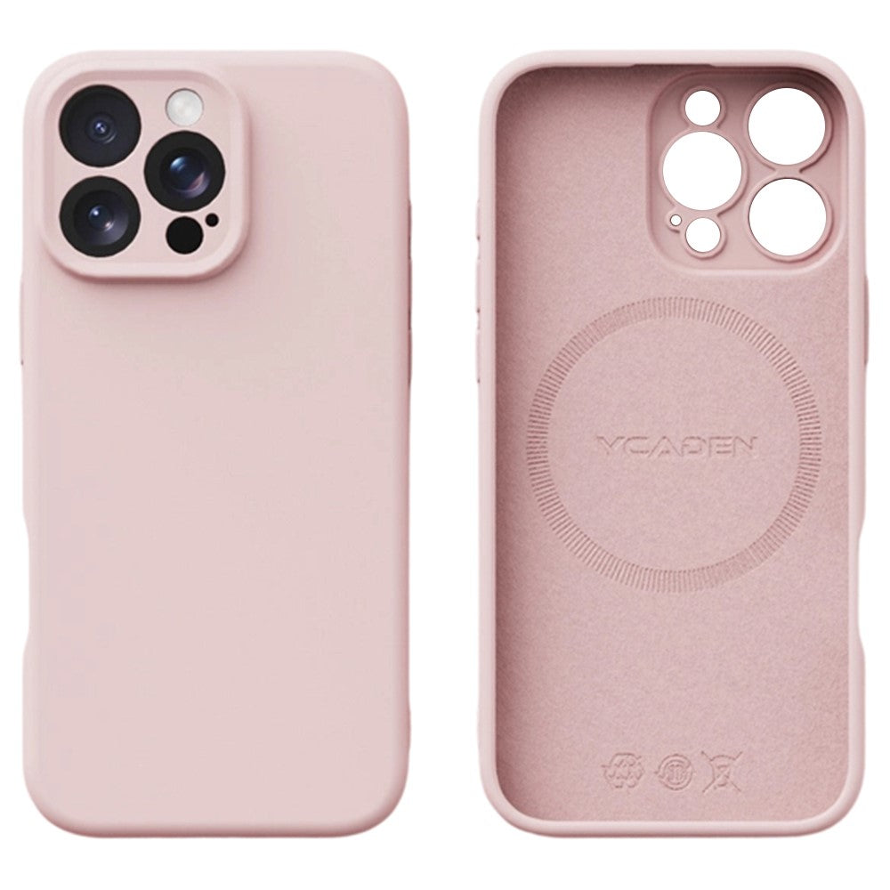 YCADEN til iPhone 16 Pro Magnetisk cover Præcise udskæringer TPU Telefonbagside