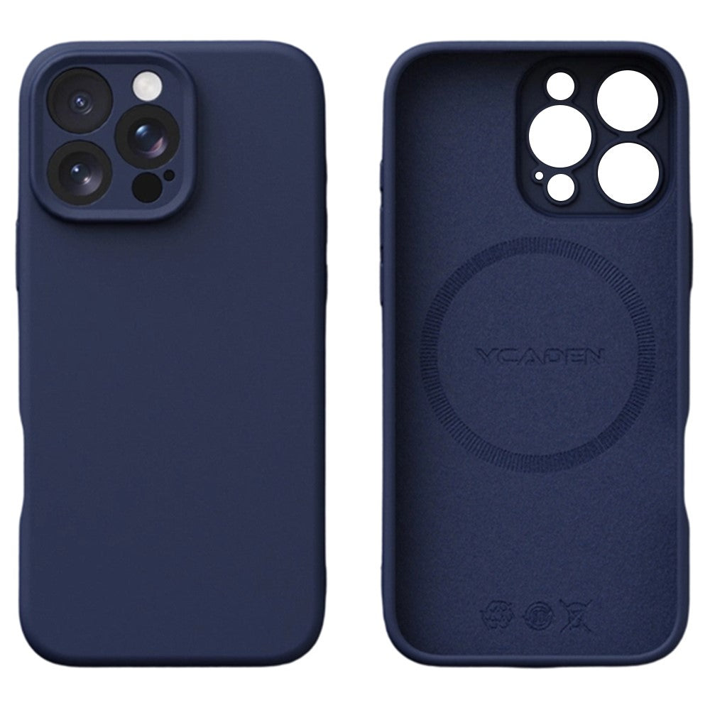 YCADEN til iPhone 16 Pro Magnetisk cover Præcise udskæringer TPU Telefonbagside