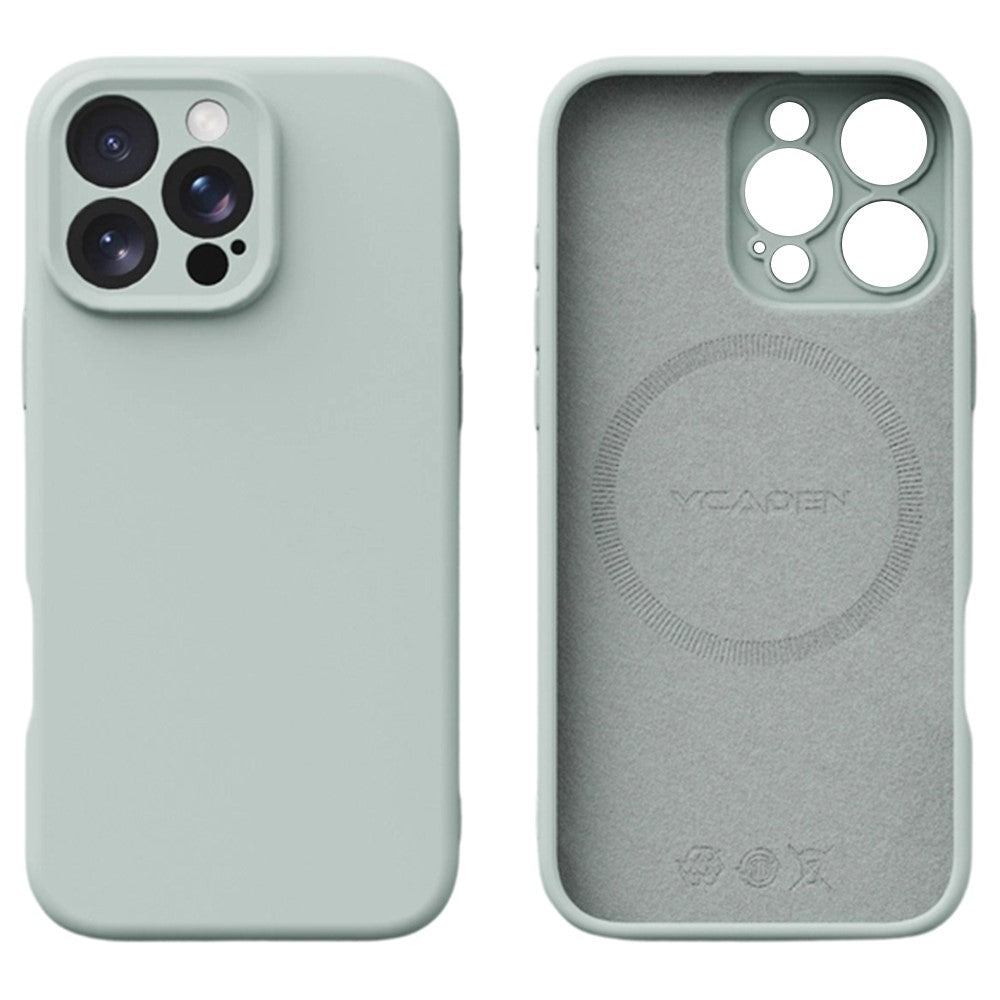 YCADEN til iPhone 16 Pro Magnetisk cover Præcise udskæringer TPU Telefonbagside