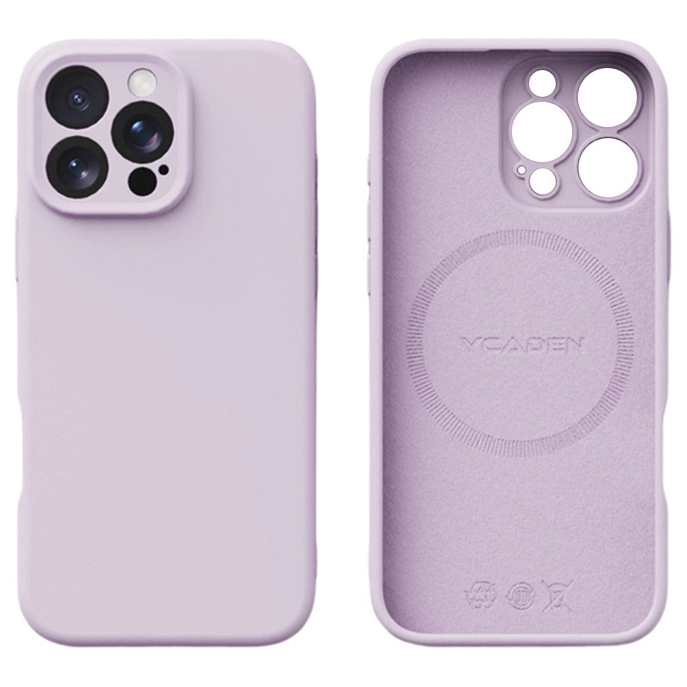 YCADEN för iPhone 16 Pro Max magnetiskt fodral med exakta utskärningar TPU-baksida för telefon