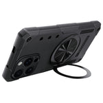 Til iPhone 16 Pro Magnetisk Cover 360° Roterende Ring Kickstand TPU Telefoncover