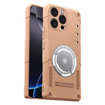 For iPhone 16 Pro Max Case Graphene Cooling TPU + PC Armor Shockproof Phone Cover