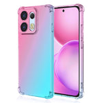 Oppo Reno16 5G (Global) / Reno16 Pro 5G (Global)-cover med gradueret farve, TPU og faldsikring