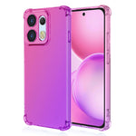 Oppo Reno16 5G (Global) / Reno16 Pro 5G (Global)-cover med gradueret farve, TPU og faldsikring