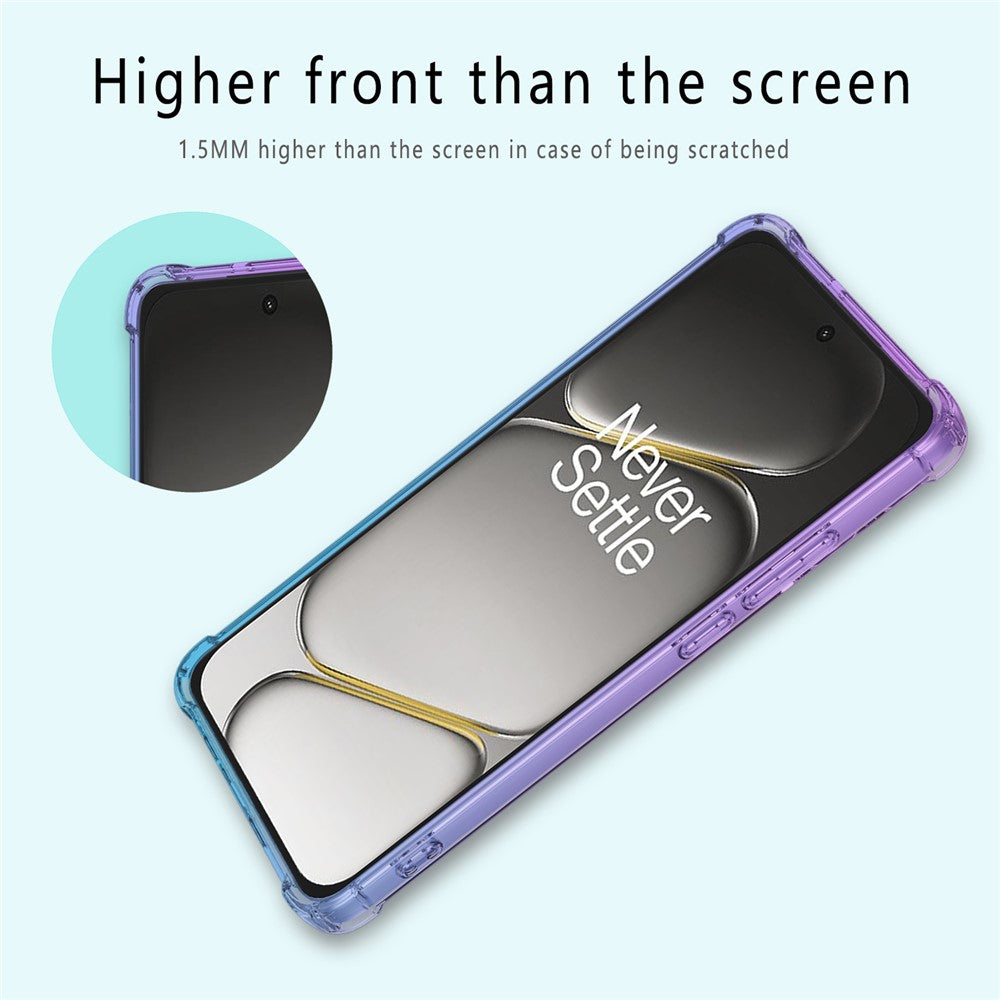 For OnePlus Nord CE6 5G Case Gradient Color TPU Anti-Drop Phone Cover