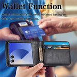 For Samsung Galaxy Z Flip8 Case Multi-Card Slot Leather Protective Phone Back Cover