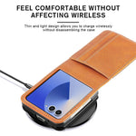For Samsung Galaxy Z Flip8 Case Multi-Card Slot Leather Protective Phone Back Cover