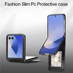 For Samsung Galaxy Z Flip8 Case Multi-Card Slot Leather Protective Phone Back Cover