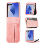 For Samsung Galaxy Z Flip8 Case Multi-Card Slot Leather Protective Phone Back Cover