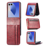 For Samsung Galaxy Z Flip8 Case Multi-Card Slot Leather Protective Phone Back Cover