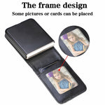 Til Samsung Galaxy Z Flip7 5G Etui Multi-kortplads Læder Beskyttende Telefon Bagcover