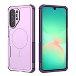 Magnetisk etui til Samsung Galaxy A18 5G / A18 4G / A17 5G / A17 4G / A26 5G, stødsikkert Airbag PC+TPU-mobilcover