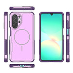 Samsung Galaxy A18 5G / A18 4G / A17 5G / A17 4G / A26 5G Magnetiskt Skal Stötsäkert Airbag PC+TPU mobilskal