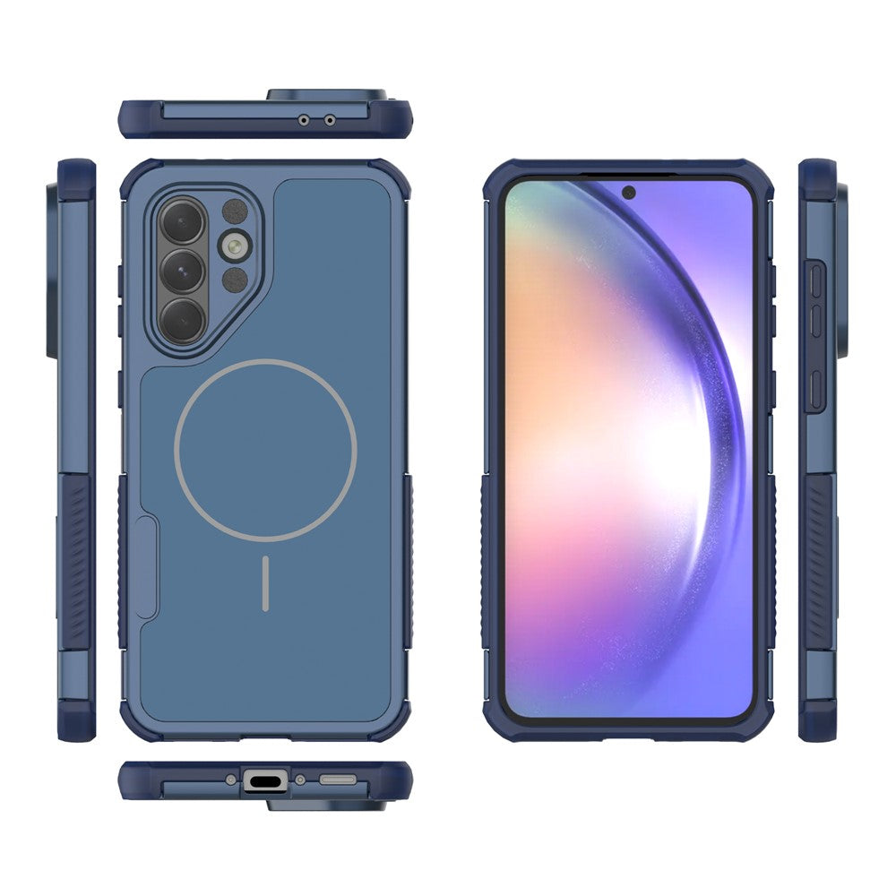 Samsung Galaxy A36 5G / A56 5G magnetisk stødsikkert Airbag PC+TPU-mobilcover