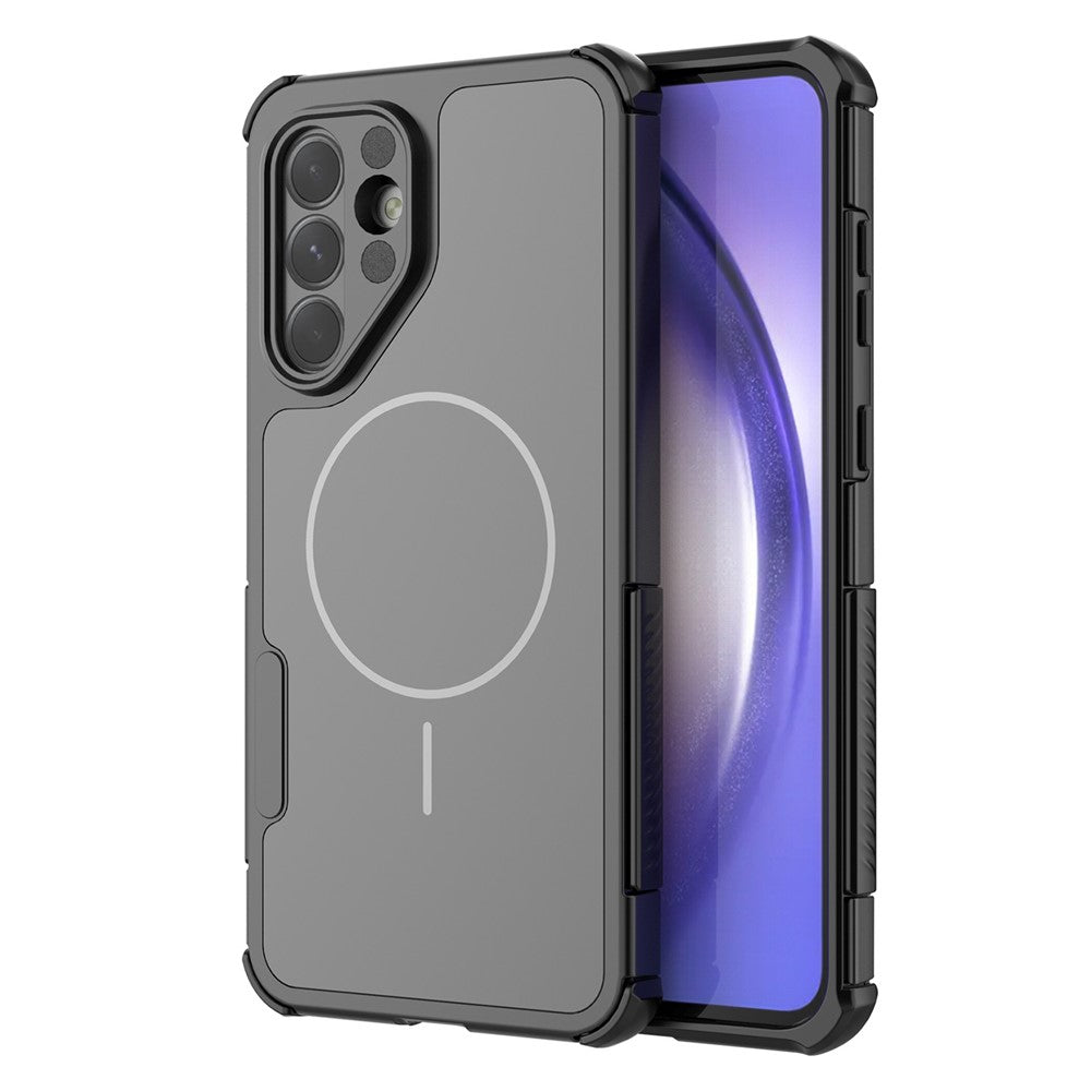 Samsung Galaxy A36 5G / A56 5G magnetisk stødsikkert Airbag PC+TPU-mobilcover